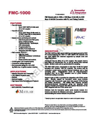 fmc-1000 data sheet