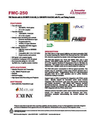fmc-250 data sheet