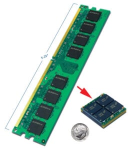 miniaturized modules dimm ddr