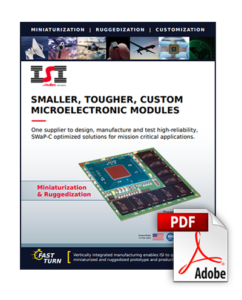 custom microelectronic modules