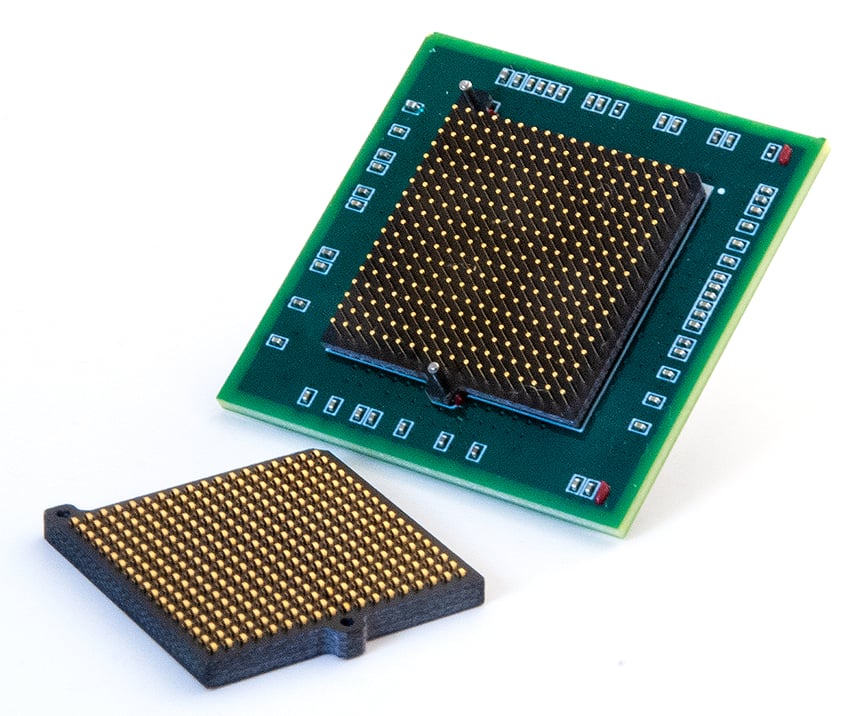 Custom interposer with FPGA